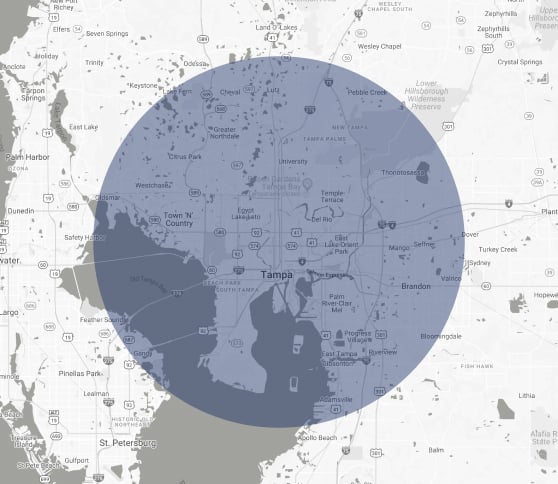 g-force tampa service area