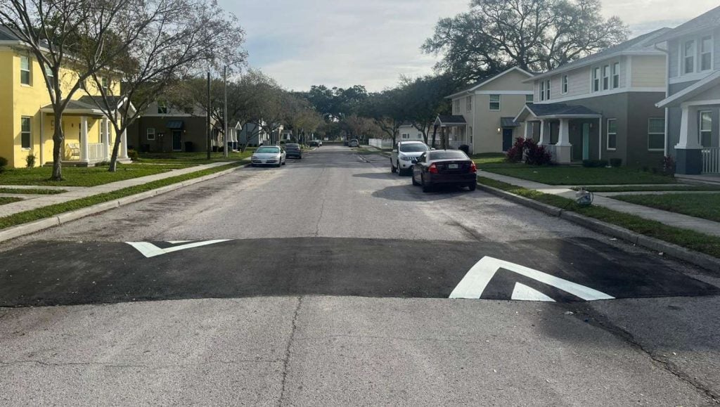 thermoplastic pavement markings in st. petersburg, fl