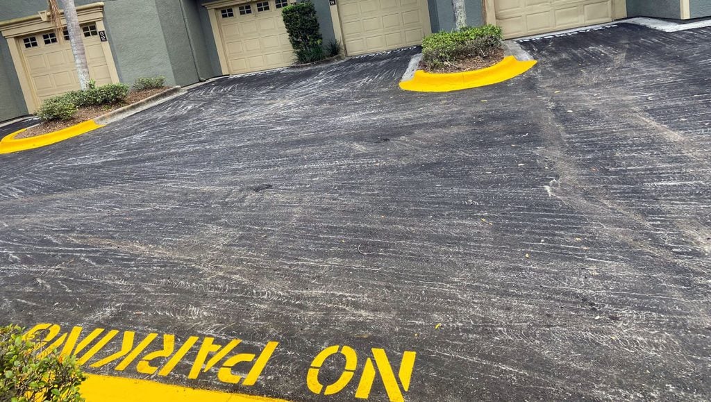 fire lane markings