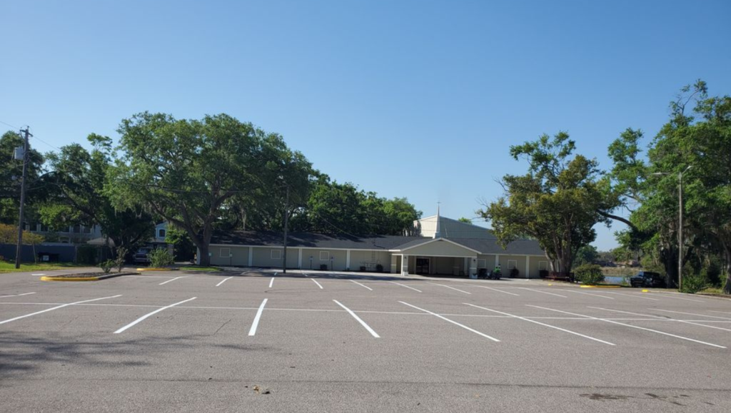 Line Striping Work for Office Building in Tampa, FL