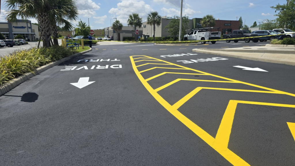 LineStriping for Culver's in Davenport, FL