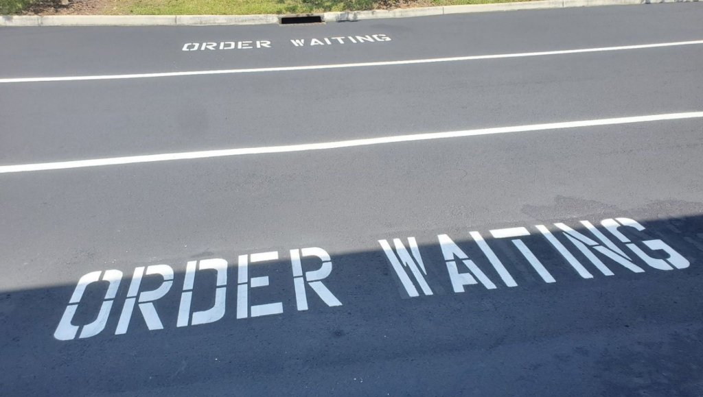 Line Striping Markings for Culver's in Davenport, FL