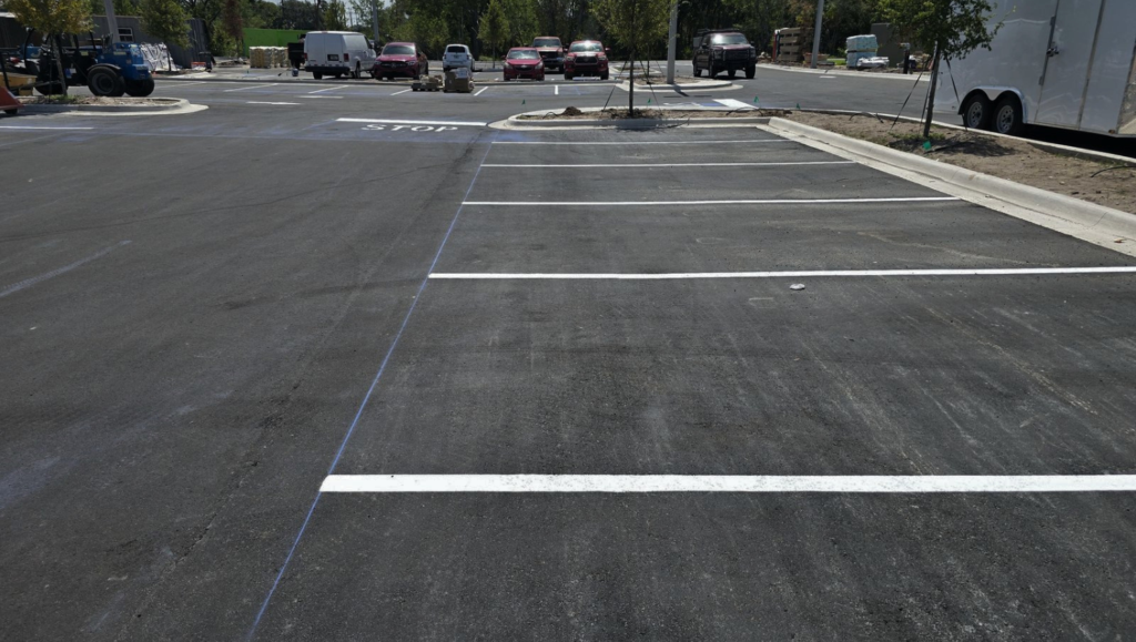 Line Striping Service for Chick-fil-A in Wimauma, FL