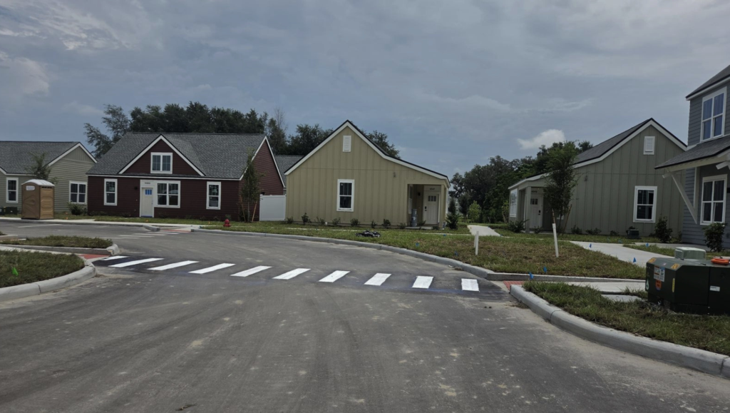 Apartment Community Asphalt Line Striping in Wildwood, FL