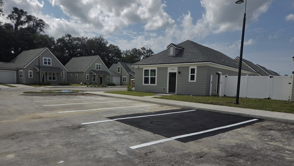 Apartment Community Coating Line Striping in Wildwood, FL