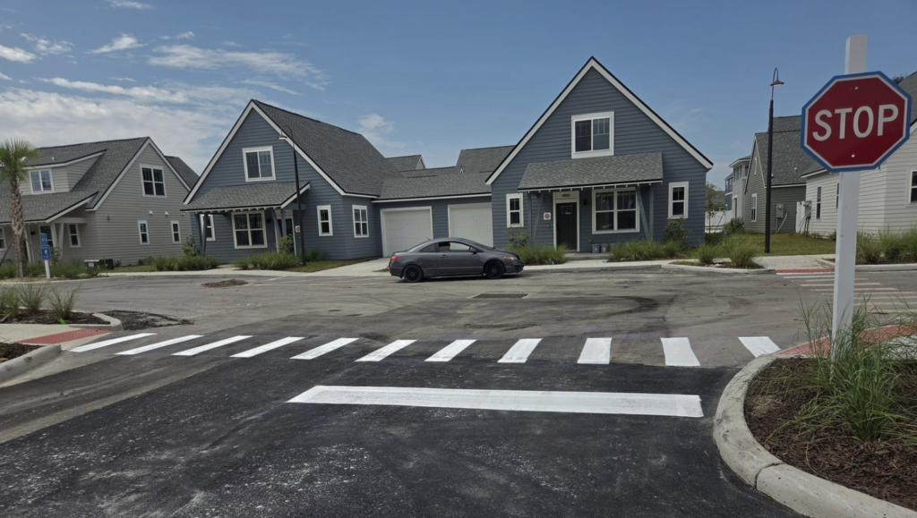 Apartment Community Field Line Striping in Wildwood, FL