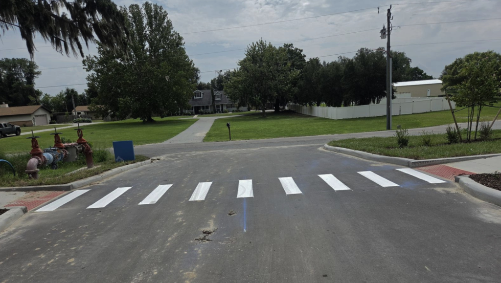 Apartment Community Parking Line Striping in Wildwood, FL
