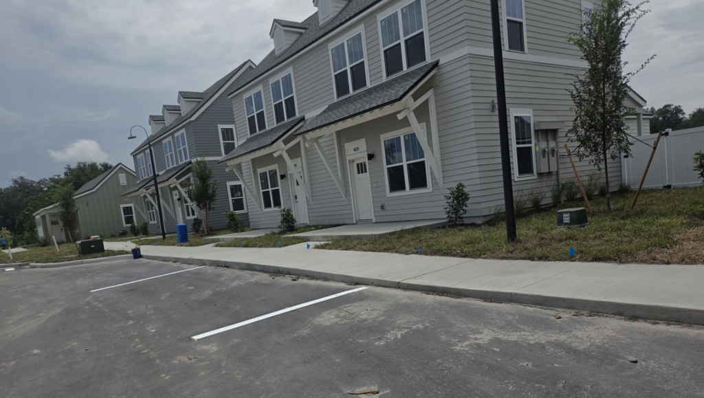 Apartment Community Work Line Striping in Wildwood, FL