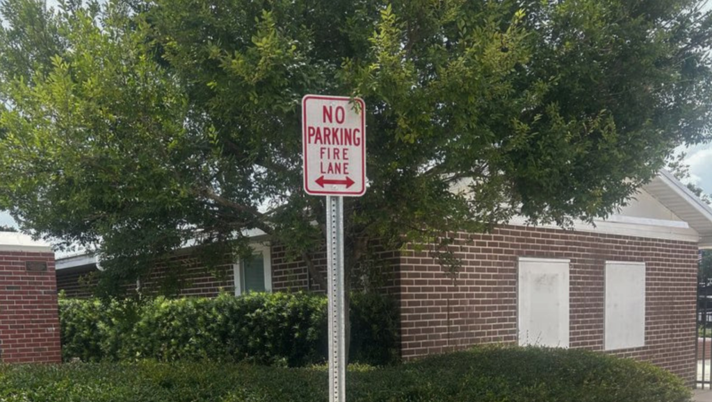 Parking Lot Sign Installation Project in Tampa, FL