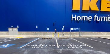 Image of Line Striping Project for Tampa, FL IKEA