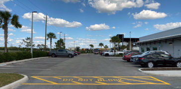 Image of Line Striping for Allied in Palmetto, FL