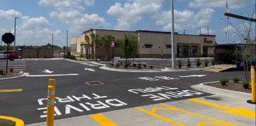 Image of Parking Lot Striping for Chick-fil-A