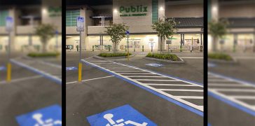Image of Line Striping for Publix