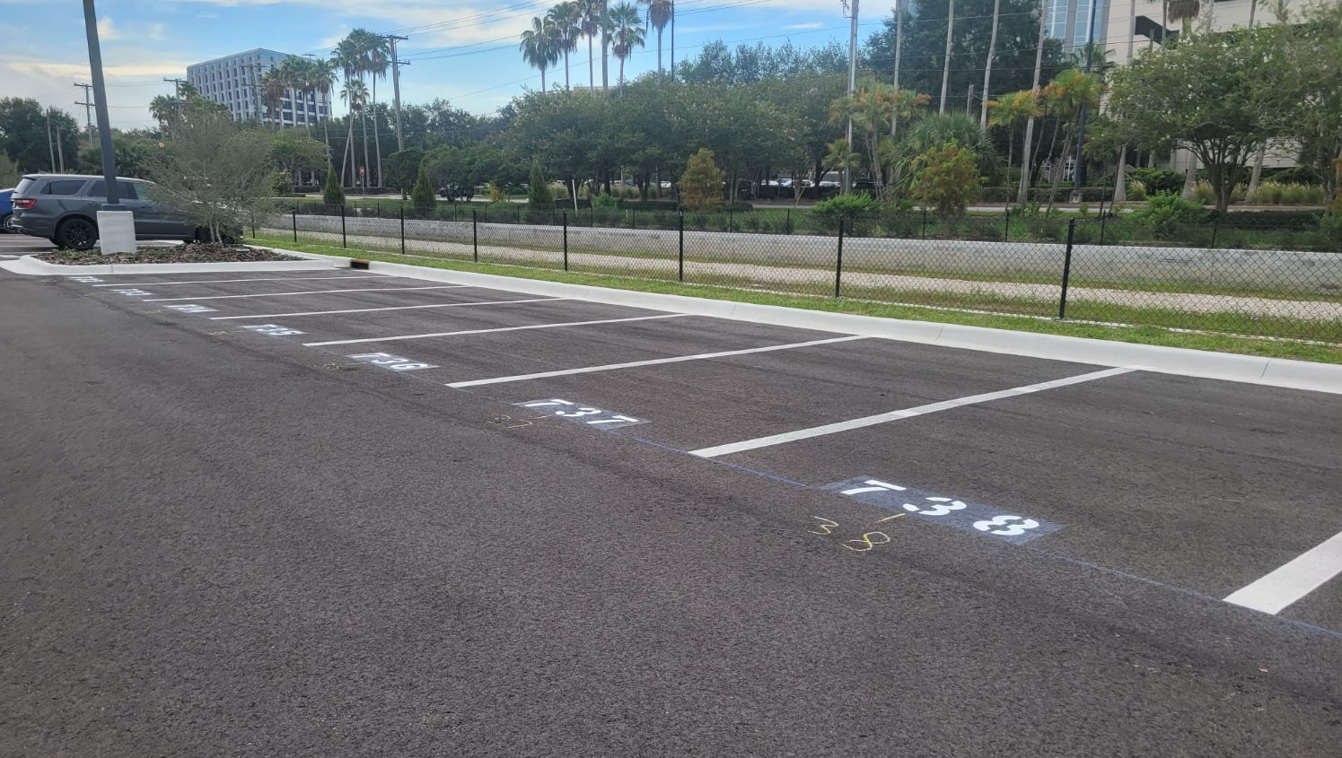 line marking in Tampa, FL