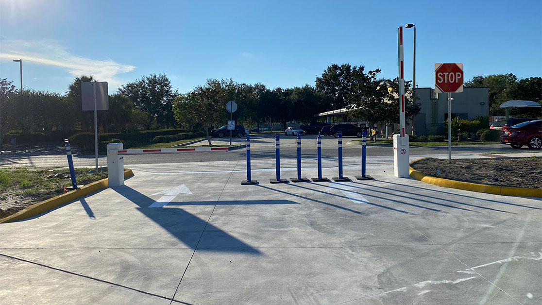 Line Striping for Fishhawk Car Wash in Florida GFORCE™