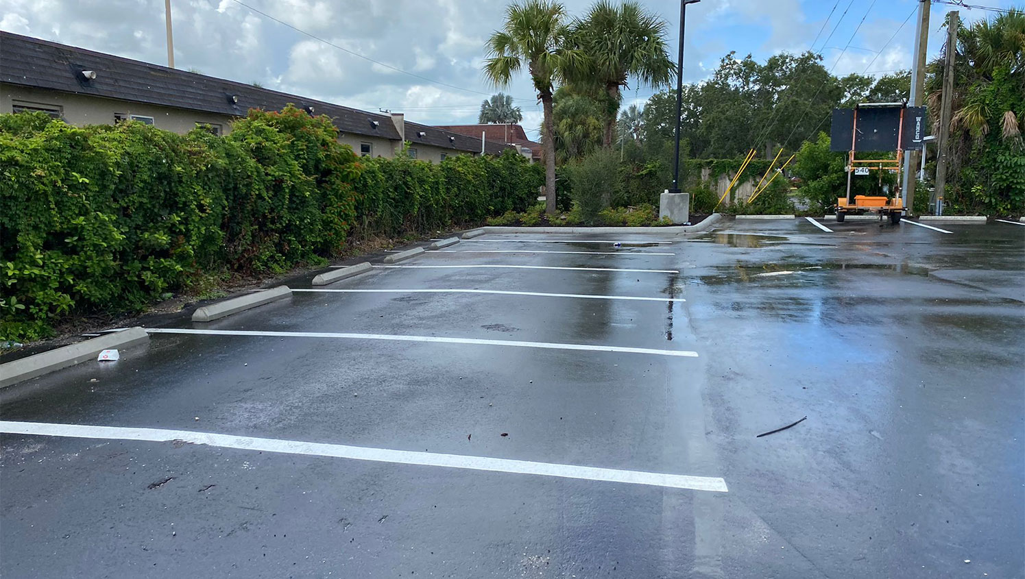parking stalls in St. Petersburg, FL