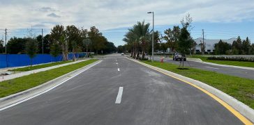 Image of Line Striping for the City of Tampa