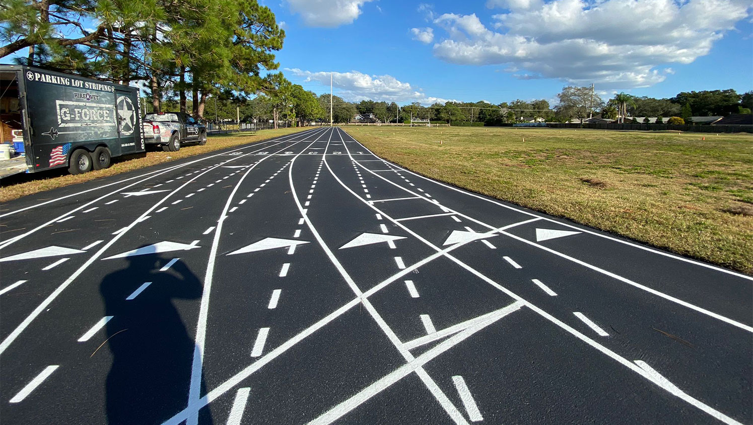 line painting in Hudson, FL