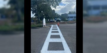 Image of Line Striping in Brandon, FL