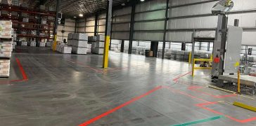 Image of Line Marking for Florida Warehouse