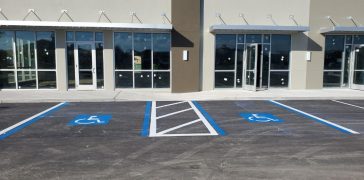 Image of New Parking Layout for Big Bend Professional Center