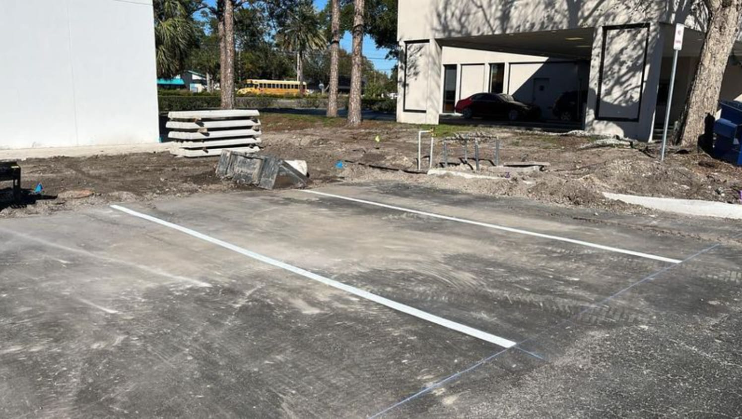 line marking in Tampa Florida