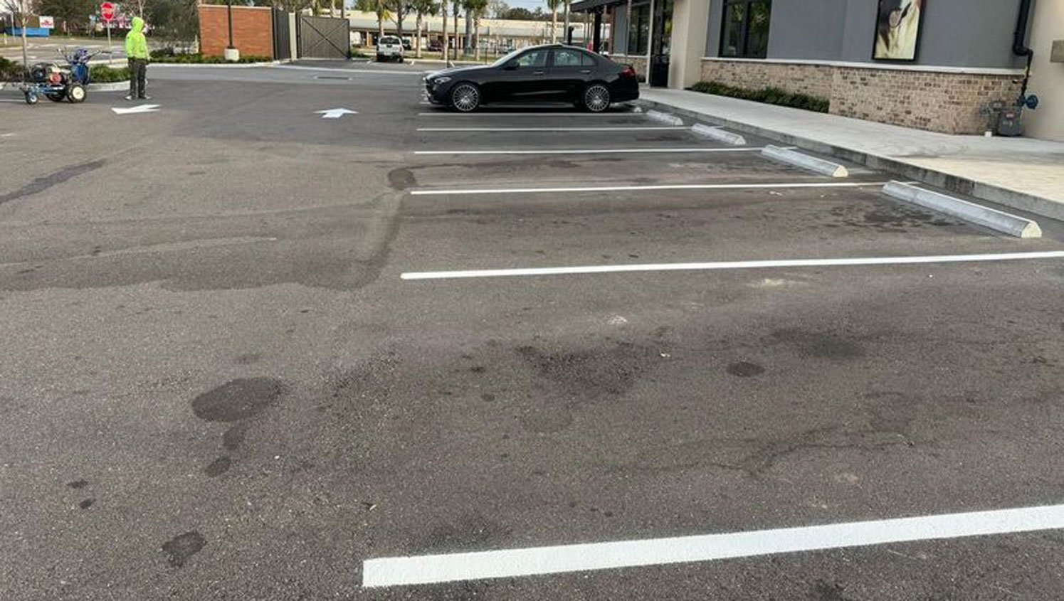 parking stall striping in Clearwater, FL