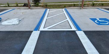 Image of ADA Line Striping for Business in St. Petersburg, FL