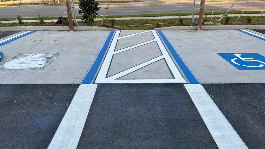 ADA Line Striping for Business in St. Petersburg, FL image