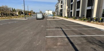 Image of Line Striping for Tampa Apartment Complex