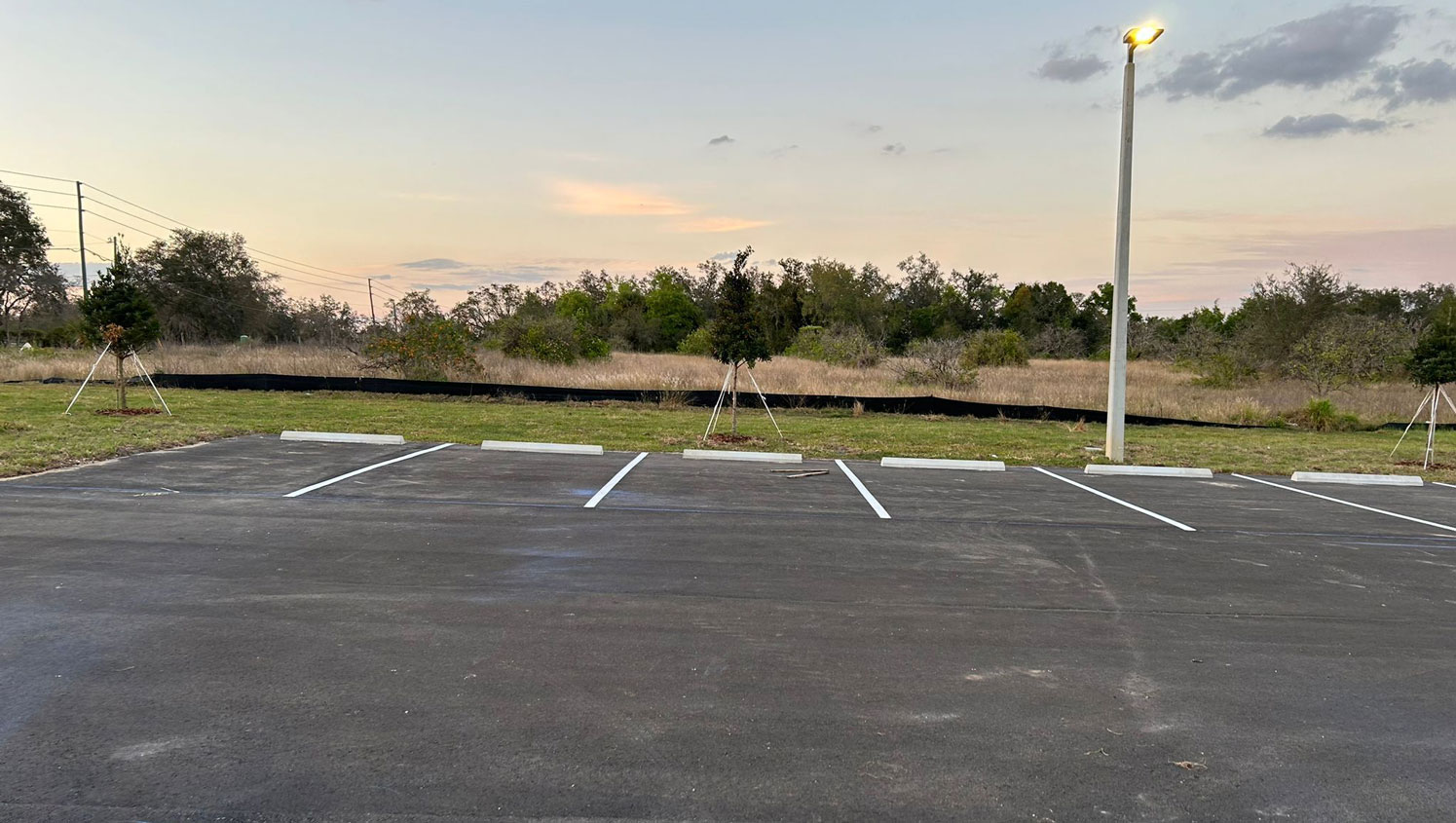 parking lot striping in Lake Wales, FL