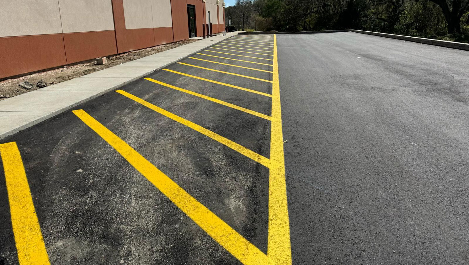 parking lot striping in St. Petersburg, FL