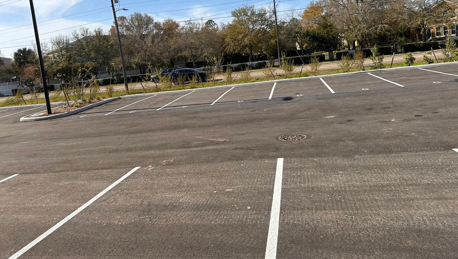 parking lot striping in Tampa, FL