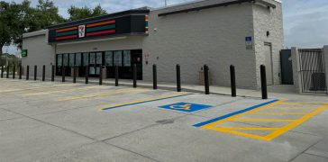Image of Line Striping for 7-Eleven in Fort Myers, FL