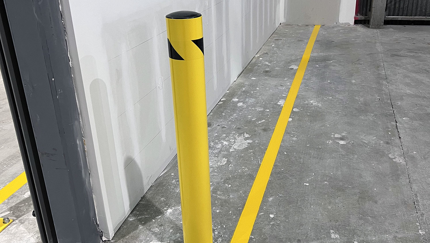 new warehouse floor marking