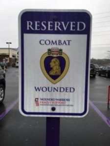 Reserved combat sign