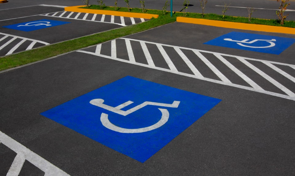 Image of ADA Parking Striping Services in North Carolina