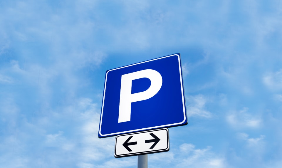 Image of Parking Lot Sign Installation in New York