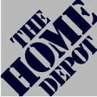 black and gray home depot logo