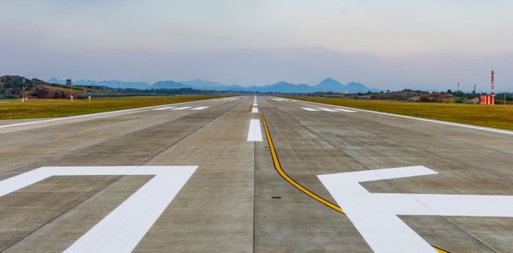 Image of Airport Runway Marking Services in Texas
