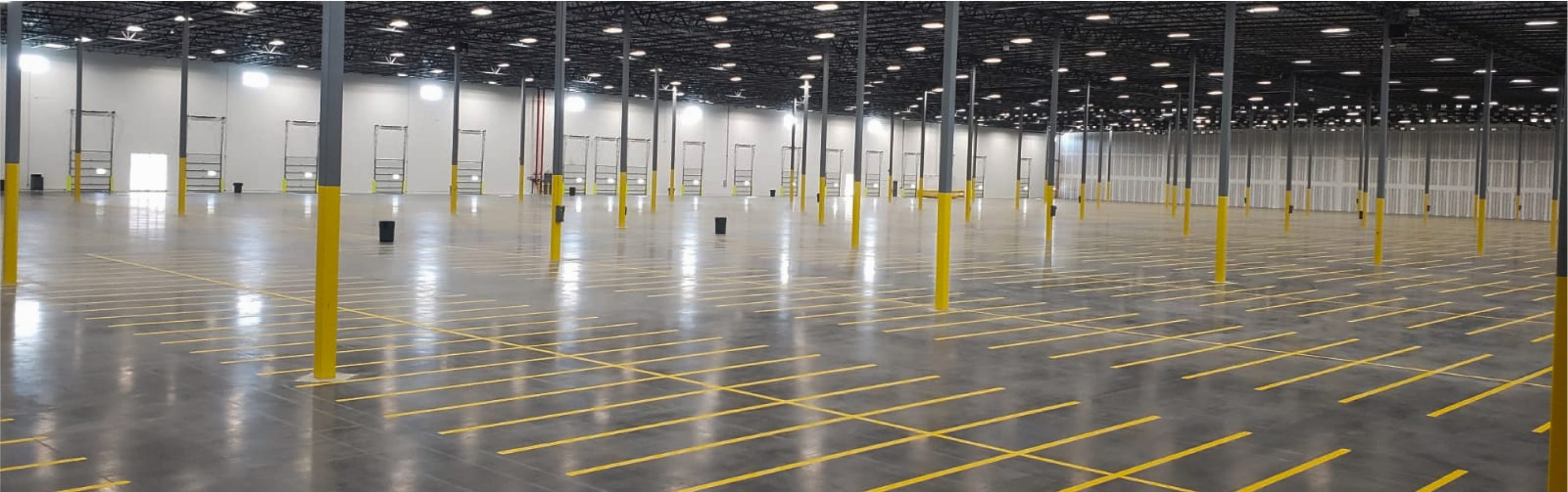 warehouse floor striping