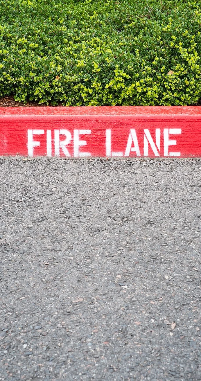 fire lane marking services