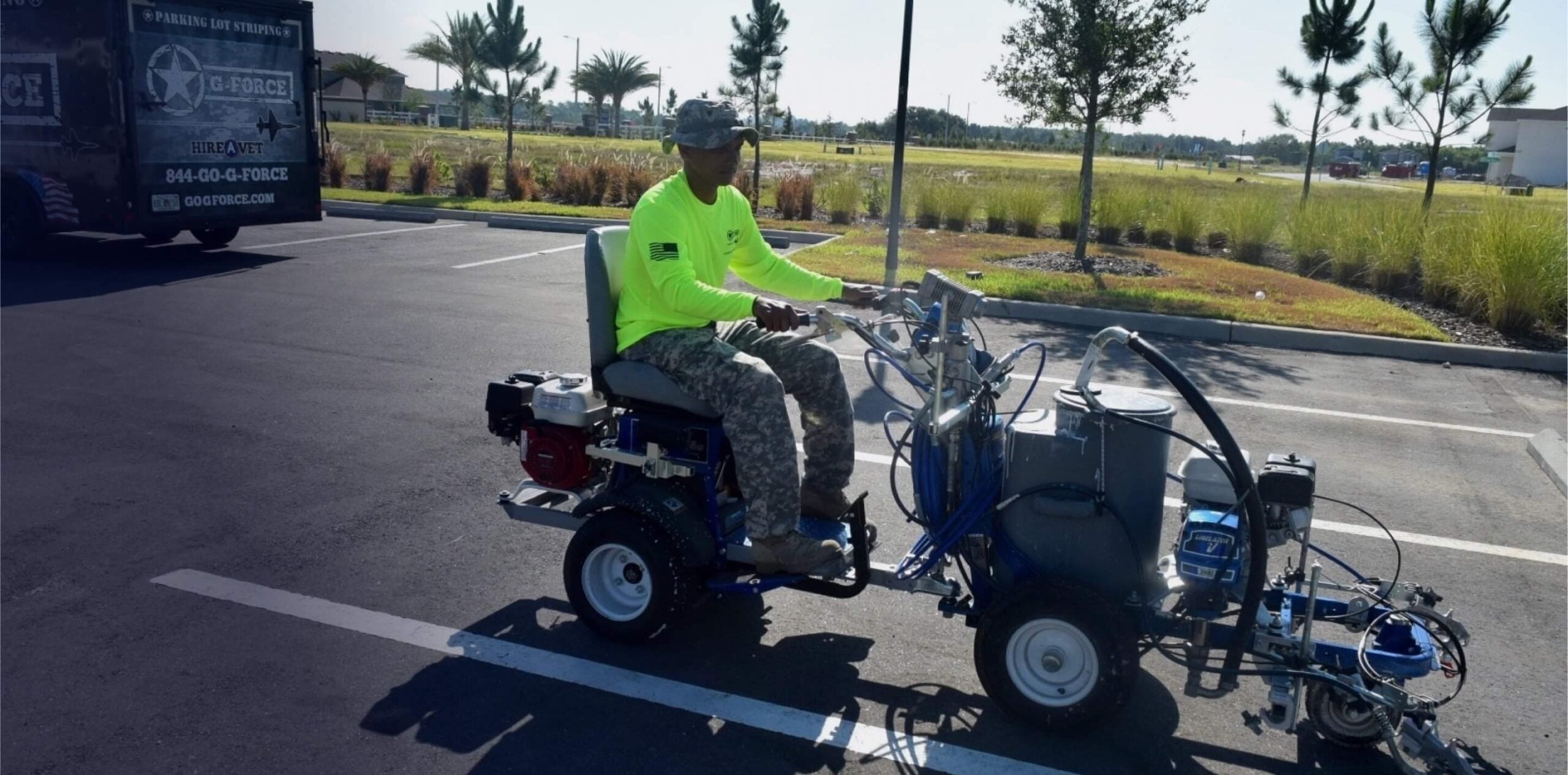 Marking Job Line Striper/ Pavement Marking Technician Job | G-FORCE® Seattle Hiring!