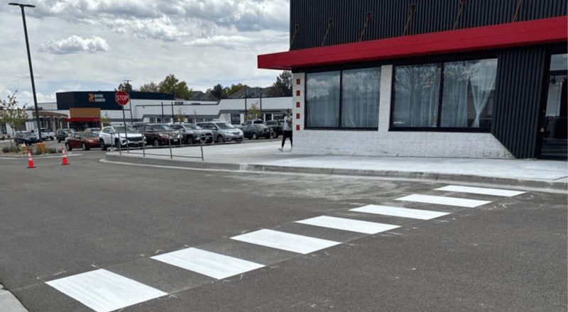 crosswalk markings by damian schlereth