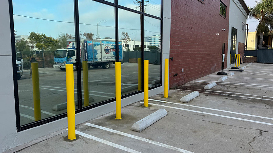 bollards for store protection