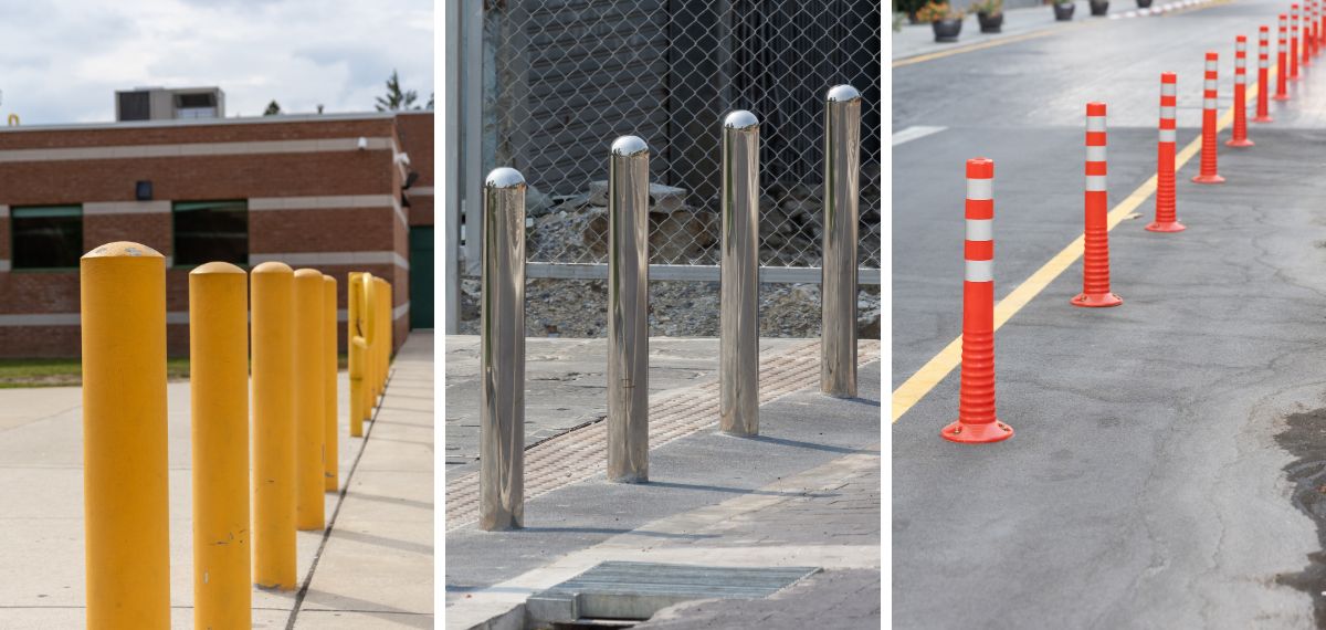 common types of bollards