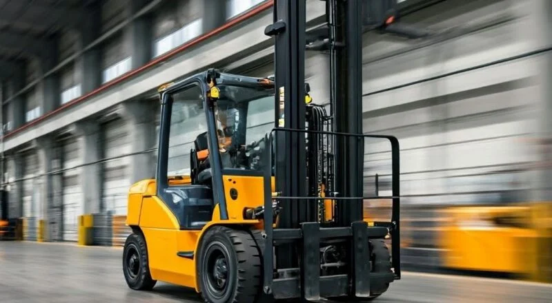 forklift safety using 5s floor markings